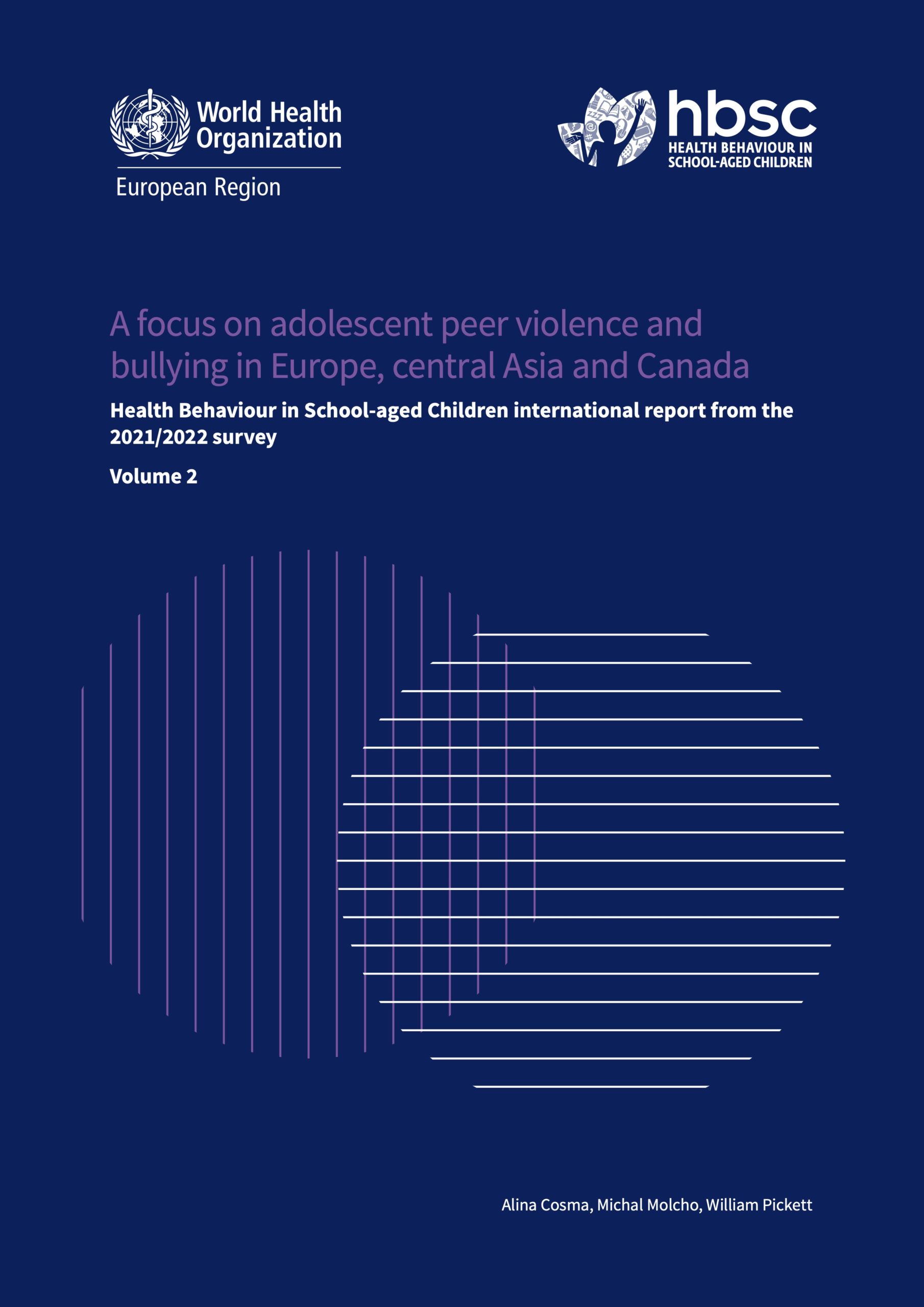 Cover of volume 2. HBSC study second international report volume on bullying and peer violence